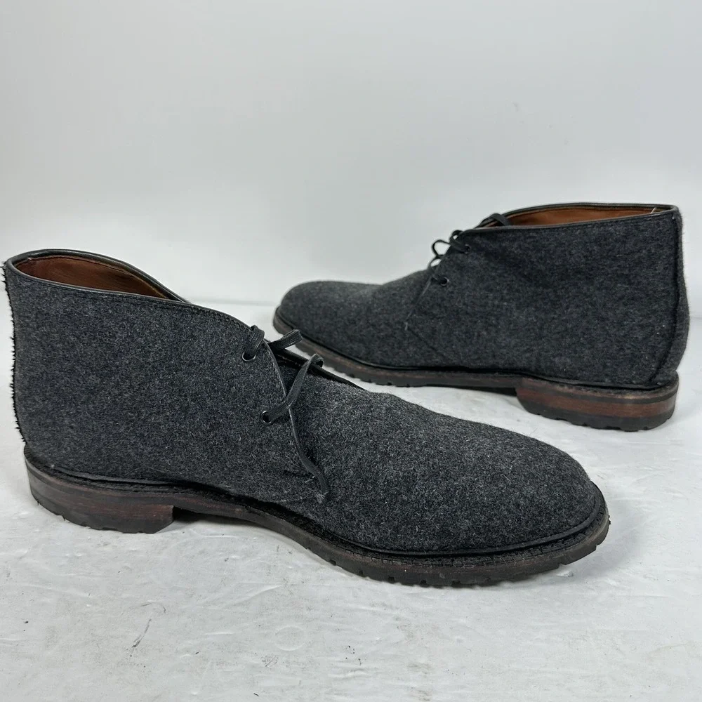 Allen Edmonds Men's Surrey Chukka Ankle Boot US 10 D Lace Up Casual Shoes Wool